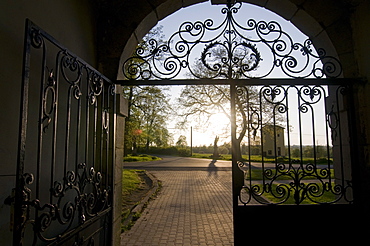 The entrance of the Premonstratensian Abbey, Tepla, Czech Republic, Europe