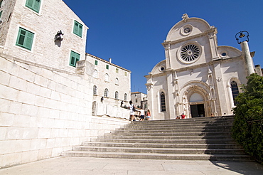 The Cathedral of St. James, UNESCO World Heritage Site, Sibenik, Croatia, Europe