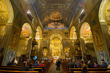 Inside the Igreja do Colegio, Funchal, Madeira, Portugal, Europe