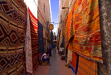 Bazaar in the coastal city of Essaouira, UNESCO World Heritage Site, Morocco, North Africa, Africa