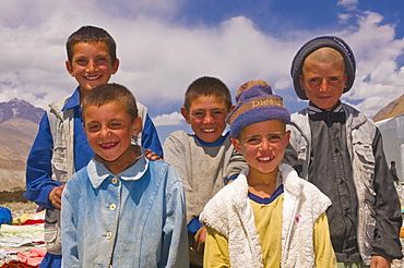 Young Afghan boys, Wakhan Corridor, Afghanistan, Asia