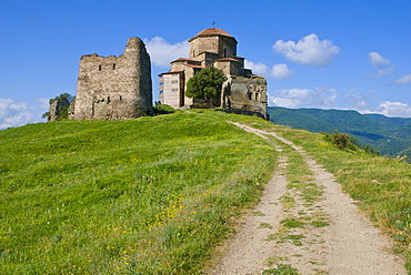 The church of Jvari, Mtskheta, UNESCO World Heritage Site, Georgia, Caucasus, Central Asia, Asia