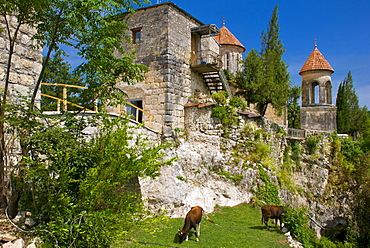 The Motsameta monastery near Kutaisi, Georgia, Caucasus, Central Asia, Asia