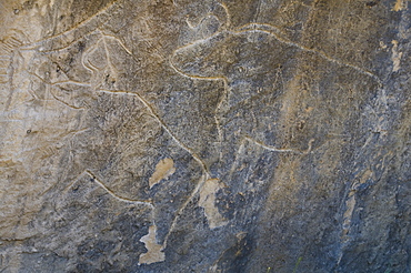 Petroglyphs, Qobustan, UNESCO World Heritage Site, Azerbaijan, Central Asia, Asia