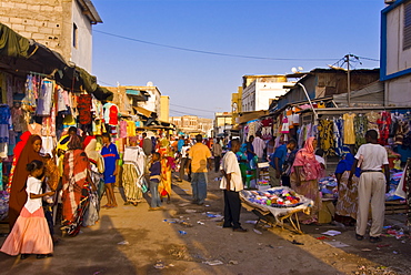 Market scene, Djibouti, Republic of Djibouti, Africa