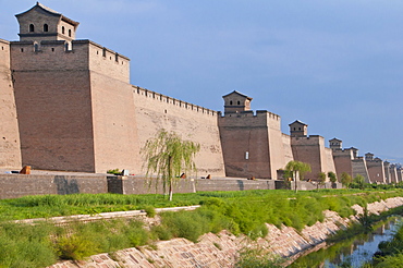 Pingyao, renowned for its well-preserved ancient city wall, UNESCO World Heritage Site, Shanxi, China, Asia