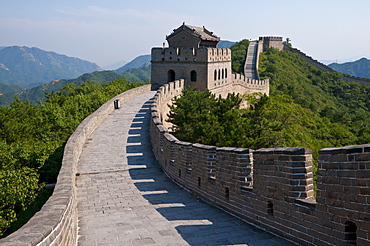 The Great Wall of China at Badaling, UNESCO World Heritage Site, China, Asia