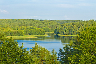 Lake at Aukstaitija National Park, Lithuania, Baltic States, Europe