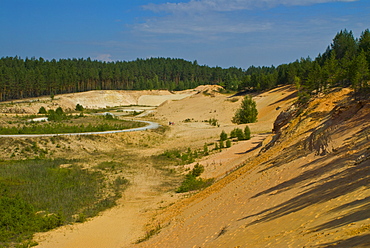 The Piusa sand caves, Setumaa, Setu county, Estonia, Baltic States, Europe