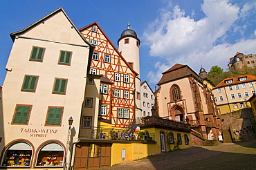 The historic town of Wertheim, Baden Wurttemberg, Germany, Europe