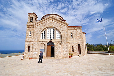 Little church on the Akamas peninsula, Cyprus, Europe