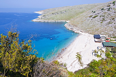 Beautiful beach near Himara, Albania, Europe