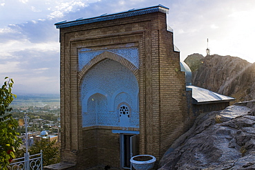 Salomons throne, Osh, Kyrgyzstan, Central Asia, Asia