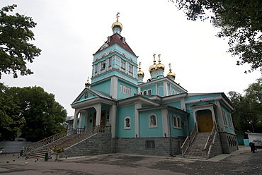 St. Nicholas Cathedral, Alma Ata, Kazakhstan, Central Asia, Asia