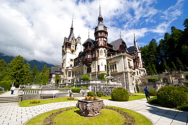 Peles Castle, Sinaia, Romania, Europe