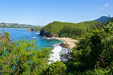 Bay des Tortues on the West coast of Grand Terre, New Caledonia, Melanesia, South Pacific, Pacific