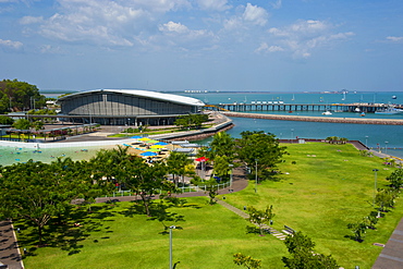 The modernised pier of Darwin, Northern Territory, Australia, Pacific