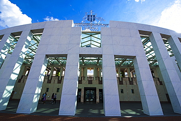 The Australian Parliament in Canberra, Australian Capital Territory, Australia, Pacific