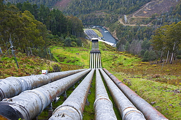 Water Pipeline in Western Tasmania, Australia