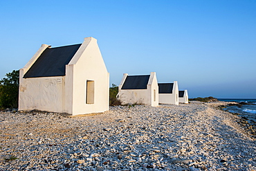 Slave huts in Bonaire, ABC Islands, Netherlands Antilles, Caribbean, Central America