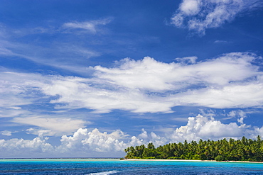 Little islet in the Ant Atoll, Pohnpei, Micronesia, Pacific