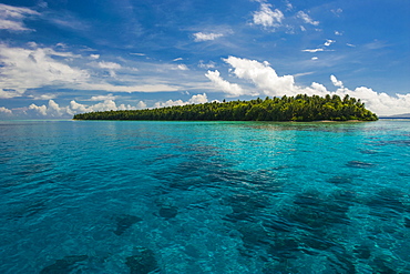 Little islet in the Ant Atoll, Pohnpei, Micronesia, Pacific