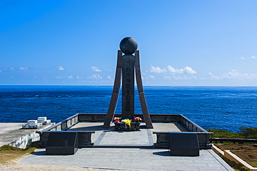 World War II memorial at the Banzai Cliffs in Saipan, Northern Marianas, Central Pacific, Pacific