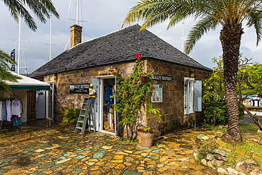 Traditional Nelson's Dockyard in the English Harbour, Antigua, Antigua and Barbuda, West Indies, Caribbean, Central America