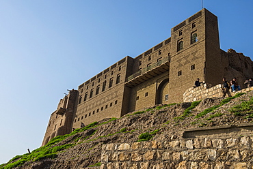 The citadel of Erbil (Hawler), capital of Iraq Kurdistan, Iraq, Middle East 