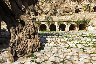 Lalish, capital of the Kurdish sect of the Yazidis in Iraq Kurdistan, Iraq, Middle East 