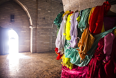 Tomb of Sex Adi (Sheikh Adi Ibn Musafir) in the Lalish capital of the Kurdish sect of the Yazidis in Iraq Kurdistan, Iraq, Middle East 