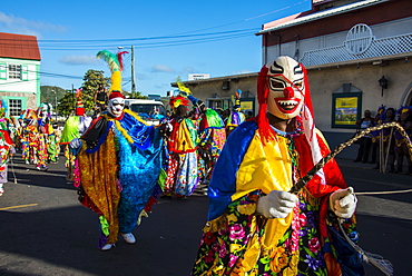 Carnival in Basseterre, St. Kitts, St. Kitts and Nevis, Leeward Islands, West Indies, Caribbean, Central America