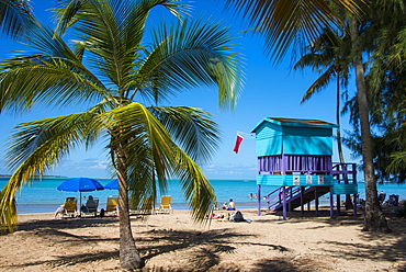 Luquillo Beach, Puerto Rico, West Indies, Caribbean, Central America 