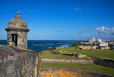 San Felipe del Morro, UNESCO World Heritage Site, San Juan, Puerto Rico, West Indies, Caribbean, Central America 