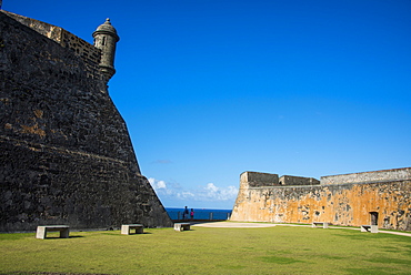 San Felipe del Morro, UNESCO World Heritage Site, San Juan, Puerto Rico, West Indies, Caribbean, Central America 