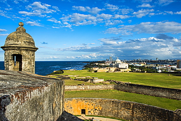 San Felipe del Morro, UNESCO World Heritage Site, San Juan, Puerto Rico, West Indies, Caribbean, Central America 