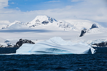 Huge icebergs in Cierva Cove, Antarctica, Polar Regions 