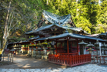 Futarasan Shrine, UNESCO World Heritage Site, Nikko, Kanto, Japan, Asia