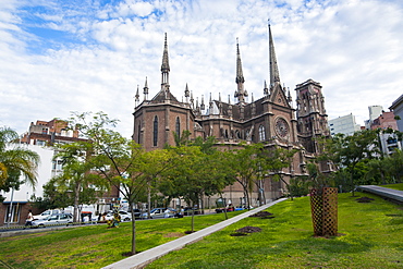 Facade of Iglesia del Sagrado Corazon, Cordoba, Argentina, South America