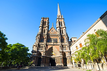 Facade of Iglesia del Sagrado Corazon, Cordoba, Argentina, South America