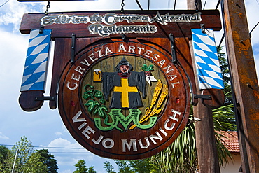 German heritage in Villa General Belgrano near Cordoba, Argentina, South America