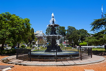 Fountain in the center of Parana, Entre Rios, Argentina, South America 