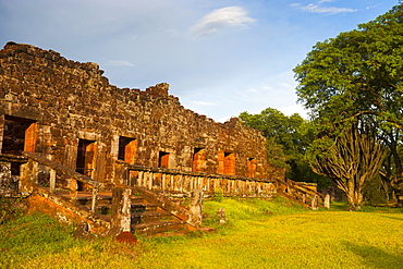 The Mission of San Ignacio Mini, UNESCO World Heritage Site, Argentina, South America 