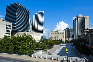 Business district of Nashville, Tennessee, United States of America, North America