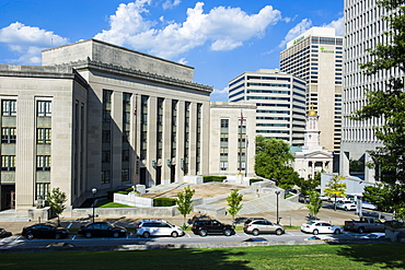 Business district of Nashville, Tennessee, United States of America, North America