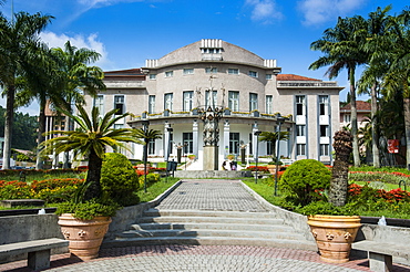 Theater in the German town of Blumenau, Brazil, South America