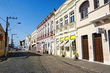 Colonial architecture in San Francisco do Sul, Brazil, South America