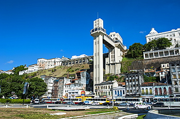 Lacerda Lift in the Pelourinho, Salvador da Bahia, Bahia, Brazil, South America 