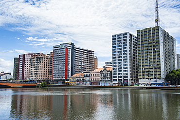 Historicla waterfront of Recife, Pernambuco, Brazil, South America 