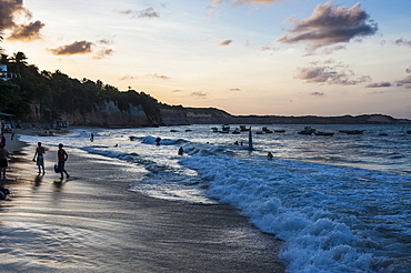 Pipa Beach at sunset, Rio Grande do Norte, Brazil, South America 